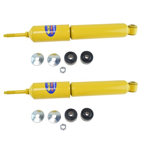 92-16 Ford E350; 96-15 E450 Front Heavy Duty Shock Absorber Pair (Monroe Gas Magnum)