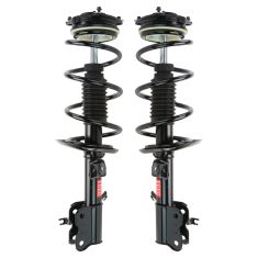 08-12 (to 11/09) Nissan Rogue FWD Front Strut & Spring Assembly Pair (Monroe Quick