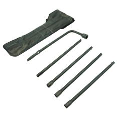 Replacement for Jack 2005-11 fits Ford Focus Spare Tire Extension Wrench Bag Kit