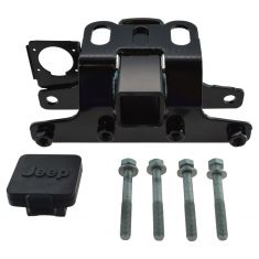 05-10 Jeep Grand Cherokee Class 3 Trailer Receiver Tow Hitch w/Hole Cover & Instllation Kit (Mopar)