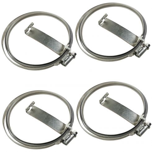06-10 Ford, Lincoln, Mercury; 07-09 Mazda Multifit Tire Pressure Monitor Sensor Band Kit (Set of 4)