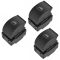 02-08 Audi A4, S4 Front Door Power Window Switch Set of 4