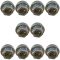 01-13 Expedition, F150; 03-13 Navigator; 06-08 Mark LT (M14-2.0 x 30.56 mm) Lug Nut (Box of 10)