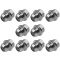 98-11 Ford, Mercury Multifit (1/2-20 x 1-5/32 in - 13/16 Hex) Zinc Wheel Lug Nut (Box of 10)