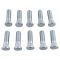 90-17 Infiniti, Nissan Multifit (M12-1.25 x 42mm, 14.35mm Knurl) Serrated Wheel Stud (Box of 10)