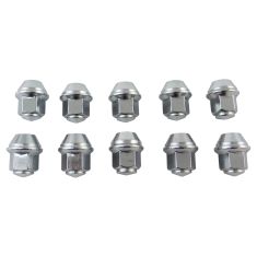 11-18 Ford, Lincoln Mulitfit (M12-1.50 x 32.1mm, 19mm Hex) Dometop Capped Wheel Nut (Box of 10) (DM)