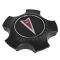 08-09 Pontiac G8 (w/18 In, Double 5 spoke Silver Wheel) Black w/Red Arrowhead Logoed Center Cap (GM)