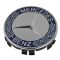 90-14 MB C CL CLA CLS E G ML GL GLK S SL SLK Class Blue Laurel Wreath w/Star Wheel Center Cap (MB)