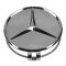 90-14 MB C CL CLA CLS E G ML GL GLK S SL SLK Class Chrome w/Raised Chrome Star Wheel Center Cap (MB)