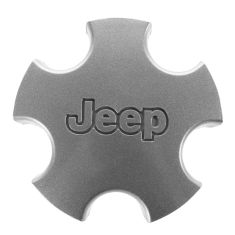 01-04 Jeep Grand Cherokee (w/Wheel Codes WFZ, WGF) Flat 5 Inch Silver Center Cap (Mopar)