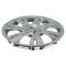 11-14 Mazda 2 (7 Spoke) ~Mazda~ Logoed Silver & Chrome Hubcap Wheel Cover (Mazda)