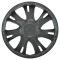 11-14 Mazda 2 (7 Spoke) ~Mazda~ Logoed Silver & Chrome Hubcap Wheel Cover (Mazda)