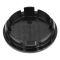 01-14 Volkswagen Multifit (w/17 or 18 Inch Aluminum Wheel) Black & Chrome Center Cap (VW)