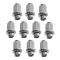 93-10 Lexus; 83-11 Toyota Multifit (M12-1.5 x 47mm) Chrome Mag Wheel Nut (Box of 20)