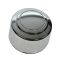 95-12 Ford Van; 95-97 F250-F450 w/SRW Front & Rear Wheel Brushed Aluminum Center Cap (Set of 4)