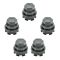 99-08 Chevy, GMC Astro, Safari, Full Size PU, Van (M27-2.0 x 35.5mm) Black Lug Nut Cap (Box of 25)