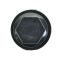 99-08 Chevy, GMC Astro, Safari, Full Size PU, Van (M27-2.0 x 35.5mm) Black Lug Nut Cap (Box of 25)