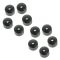 98-08 VW Beetle, Cabrio, Golf, Jetta, Passat, Phaeton (6.6 x 21mm) Push on Lug Nut Cover (Box of 10)