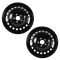 12-13 Ford Focus; 13 Fusion (16 x 6 1/2 Inch) 20 Hole Steel Wheel Pair