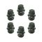 00 Escalade; 99-14Chevy, GMCFS PU,SUV, Astrovan Multifit (M27-2.0 x 22mm) Black Lug Nut Cap Box of 6