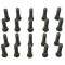 00-01 Cherokee, Grand Cherokee; 00-06 Wrangler (1/2-20 x 1-15/16 in) Serrated Whl Stud (SET of 20)