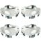 07-14 Avalanche, Sub, Tahoe (w/20 x 8 1/2 5 Spk Polished Wheel) Chrm Center Cap (Set of 4) (DORMAN)