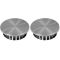 05-12 Chevy; 05-10 Pontiac Multifit (w/16-18 inch Alum Whl) Brushed Alum Center Cap (Dorman) Pair