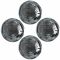 07-10 Chrysler; 03-12 Dodge; 11-12 Ram  (w/Alum Chrome Clad Whl) Chrome Center Cap Set (Dorman)