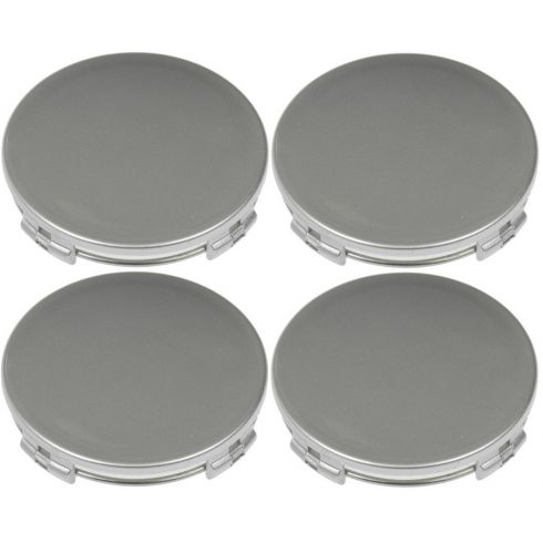 03-14 Mazda Multifit (w/Alloy Wheels) Silver Painted Snap In Center Cap Set (Dorman)