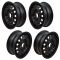 04-06 Hyundai Elantra (15 x 5 1/2 in - 4 Bolt - 115mm Bolt Circle) Steel Wheel (Dorman) Set of 4