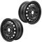 06-11 Honda Civic (15 x 6 in - 5 Bolt - 4 1/2 in Bolt Circle) Steel Wheel Pair (Dorman)