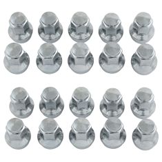 15-19 Ford, Lincoln Mulitfit (M14-1.50 x 44.5mm, 21mm Hex) Dometop Capped Wheel Nut (SET of 20) (DM)