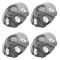 06-07 F150 (w/Harley Davidson Pkg (22 Inch Wheels)) Chrome Center Cap w/HD Insignia (Set of 4)(Ford)