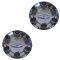 03-14 Expedition; 04-08 F150 New Body (17 Inch Alum Whl) Ford Logo Chrome Center Cap Pair (Ford)