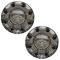 05-14 Ford 250SD-F550SD (w/2WD & 17 Inch, 8 Lug Whl) ~Ford~ Logoed Frnt Whl Cntr Cap Pair (Ford)