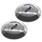 05-08 Ford F150 (w/17 Inch Chrome Steel Wheel) ~Ford~ Logoed Chrome Center Cap Pair  (Ford)