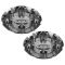 05-08 Ford F150 (w/17 Inch Chrome Steel Wheel) ~Ford~ Logoed Chrome Center Cap Pair  (Ford)