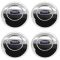 05-08 Ford F150 (w/17 Inch Chrome Steel Wheel) ~Ford~ Logoed Chrome Center Cap Set of 4  (Ford)