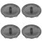 07-10 Lincoln MKX; 09-11 Town Car (w/18 or 20 In Alum Whl) Chrome Center Cap Set of 4 (Ford)