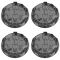 07-10 Lincoln MKX; 09-11 Town Car (w/18 or 20 In Alum Whl) Chrome Center Cap Set of 4 (Ford)