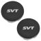 02-04 Focus SVT; 10-14 F150 Raptor; 01-14 Mustang Cobra Black ~SVT~ Center Cap Pair (Ford)