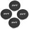 02-04 Focus SVT; 10-14 F150 Raptor; 01-14 Mustang Cobra Black ~SVT~ Center Cap Set of 4 (Ford)