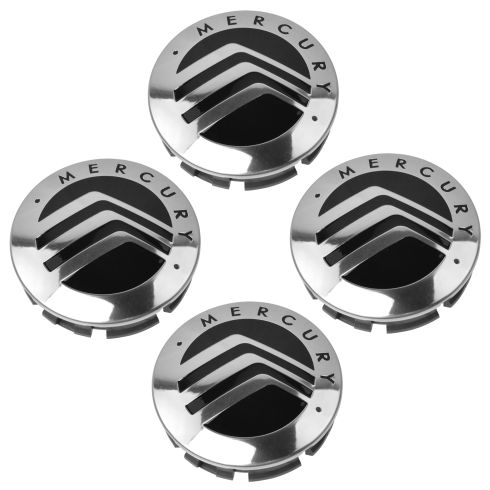 Mercury Mariner Mountaineer Grand Marquis Wheel Center Caps Set Of 4 OEM NEW