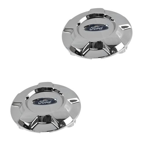 09-14 Ford F150 (w/17 in, 5 Spoke Alum Wheel) ~Ford~ Logoed Center Cap PAIR (Ford)
