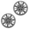 03-05 Impala; 06-11 Impala (w/Police); 04-05 Montre Carlo Sliver Bowtie Lgd 16 In Hub Cap Pair (GM)