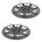 03-05 Impala; 06-11 Impala (w/Police); 04-05 Montre Carlo Sliver Bowtie Lgd 16 In Hub Cap Pair (GM)