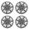 03-05 Impla; 06-11 Impla (w/Plce); 04-05 Mnte Crlo Slvr Bowtie Lgd 16 In Hub Cap Set of 4 (GM)