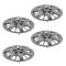 03-05 Impla; 06-11 Impla (w/Plce); 04-05 Mnte Crlo Slvr Bowtie Lgd 16 In Hub Cap Set of 4 (GM)