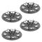 03-05 Impla; 06-11 Impla (w/Plce); 04-05 Mnte Crlo Slvr Bowtie Lgd 16 In Hub Cap Set of 4 (GM)