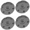 04-08 Chrysler Pacifica (w/17 inch 6 Spoke Painted Wheel) Center Cap w/Logo (Set of 4) (MOPAR)